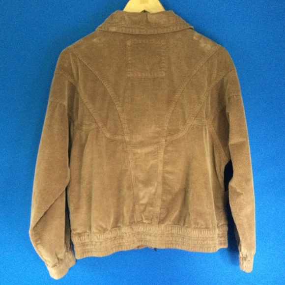 American Eagle Corduroy Jacket Small Oversized Fall - Picture 3 of 12